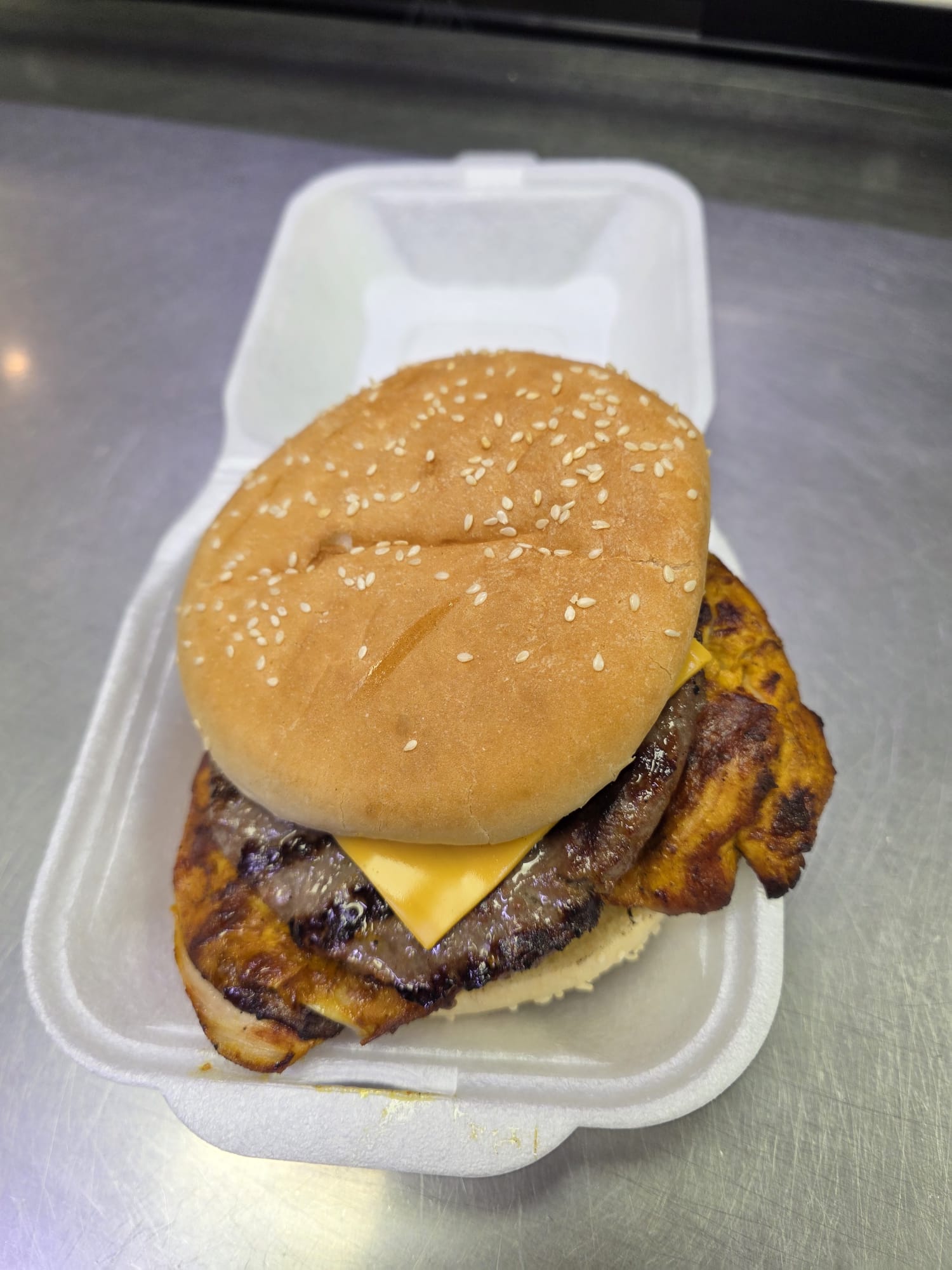 Flames Supreme Burger