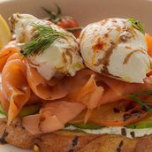 Salmon & Cream Cheese Toast