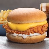 Crispy Chicken Burger Meal