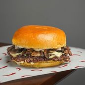 Truffle Mushroom Burger