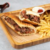 Meat Tikka Sandwich