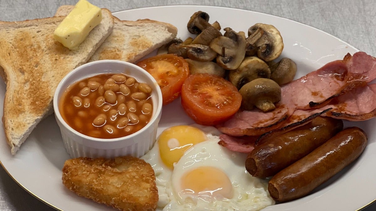 Large all day breakfast