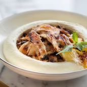 Hummus With Shawarma 