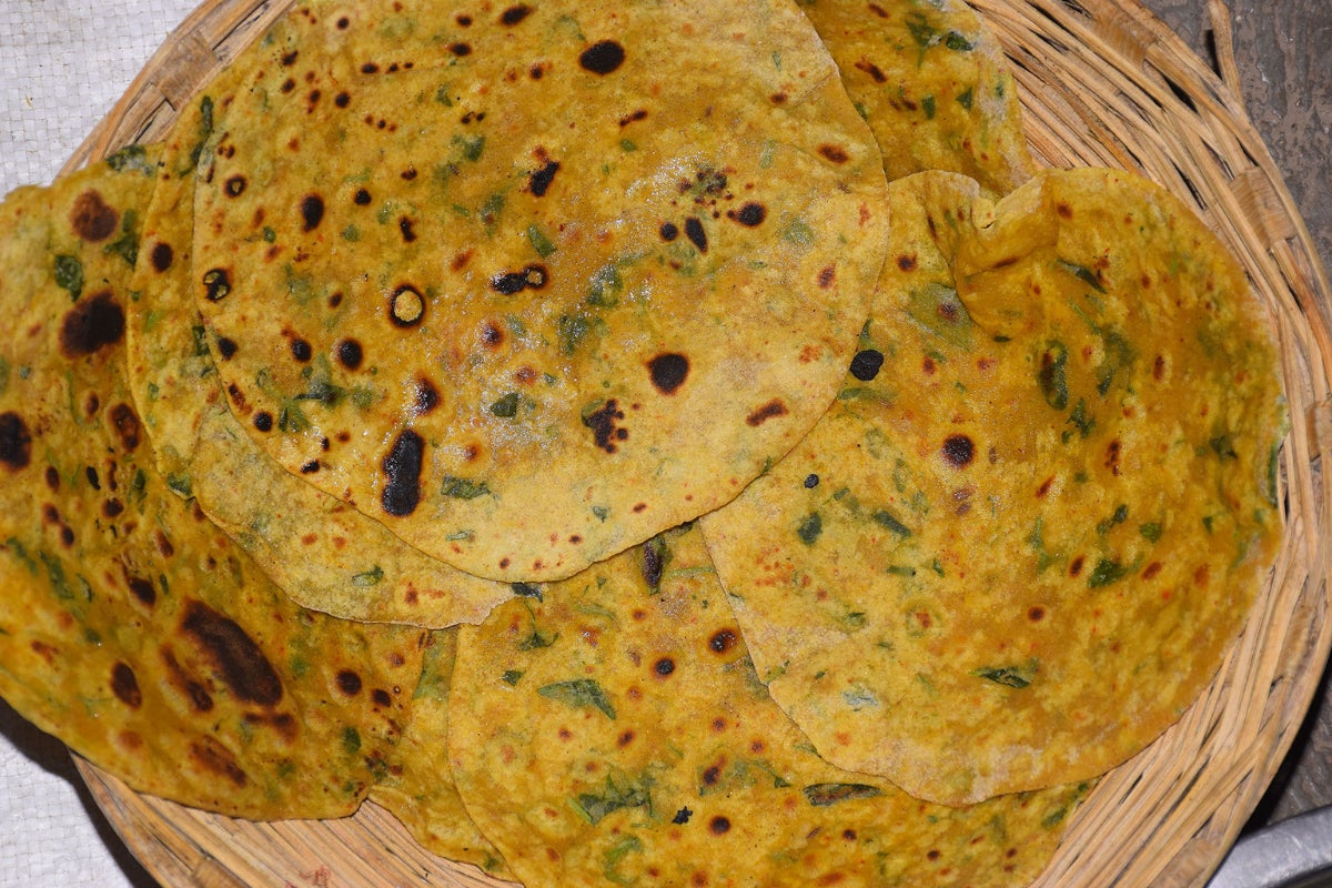 Methi Lachha Paratha