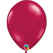 Sparkling Burgundy Latex Balloon