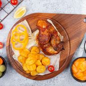 Roast Chicken Makina Half