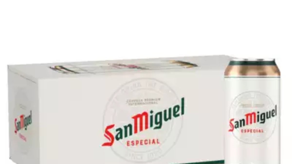 San Miguel Premium Lager Beer Cans 10x440ml