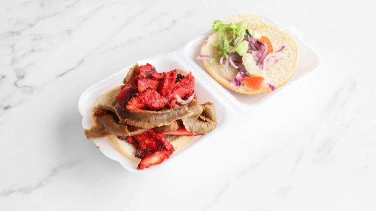 Mixed Kebab Burger