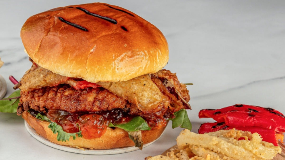 Jamaican Jerk Legend Burger