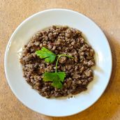 Ground meat