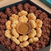 Petit Four Nutella And Lotus Mix