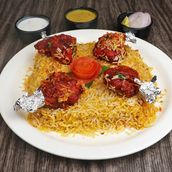Chicken Lollipop Biryani