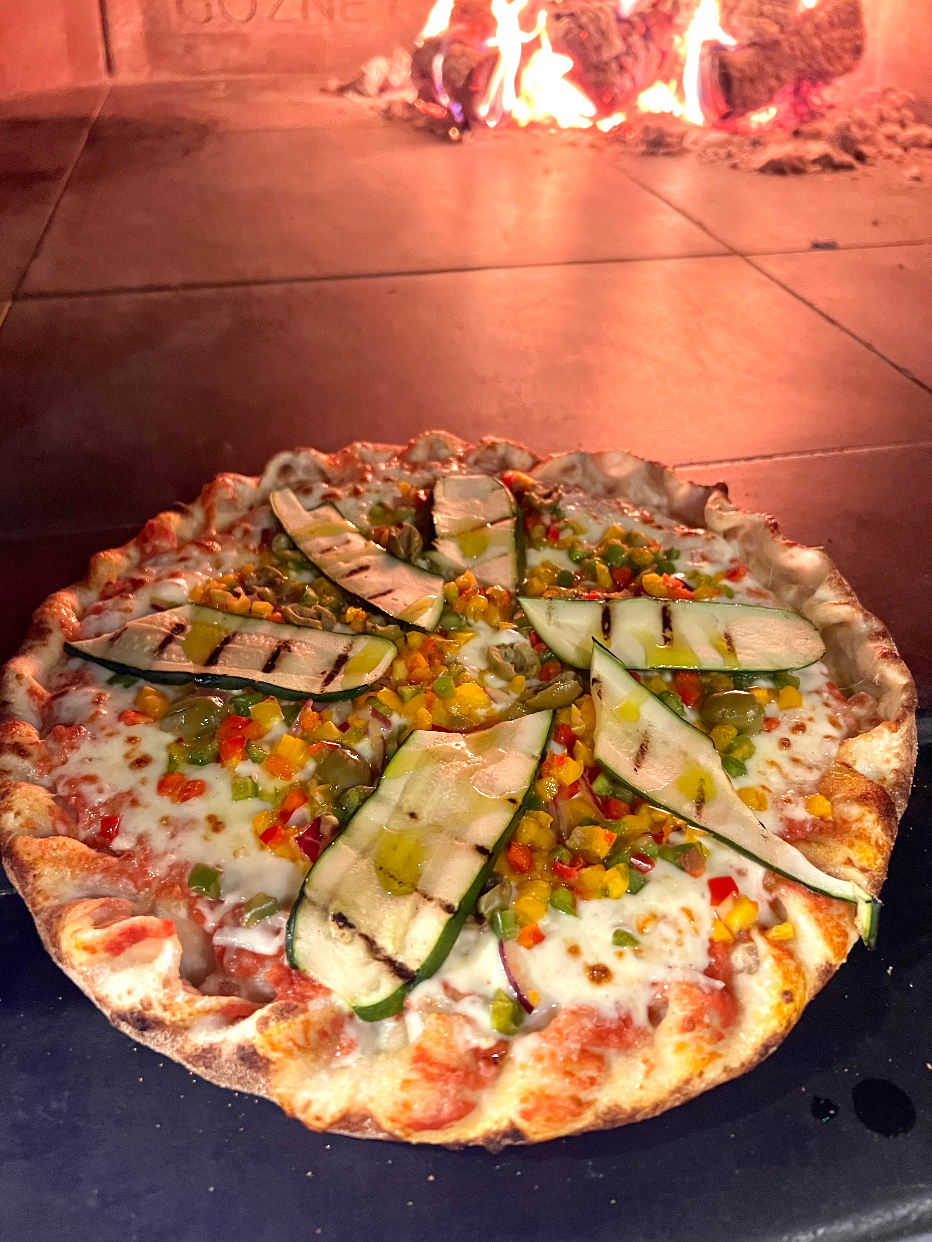 Vegetarian pizza