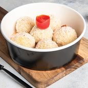 Mashed Potato Balls With Cheese 