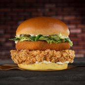 MIGHTY DOUBLE CRUNCH BURGER