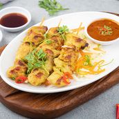 Chicken Satay Plate