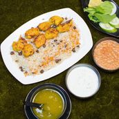 Chicken tikka polaw