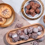 Brownies and cookies offer
