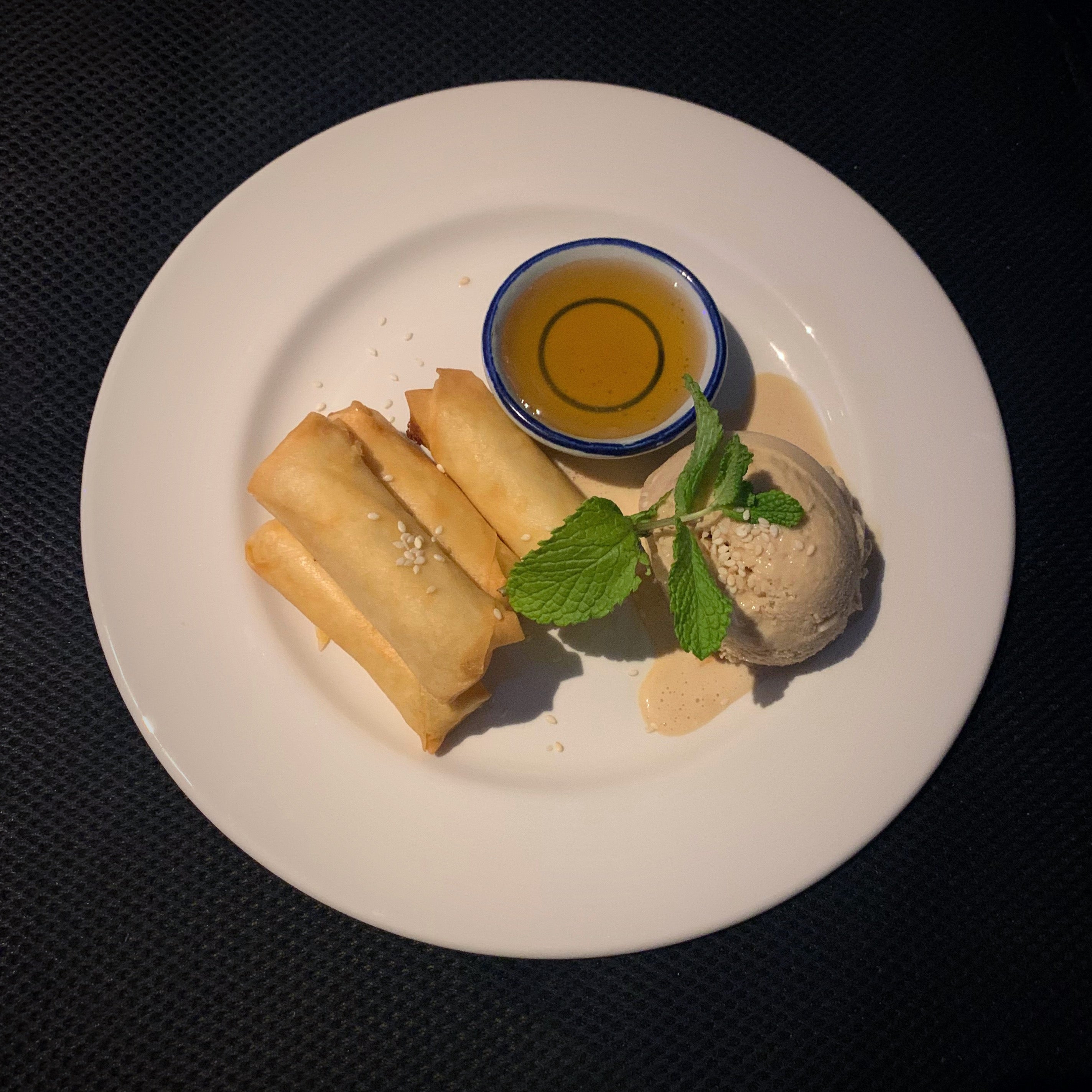 Pineapple Spring Rolls