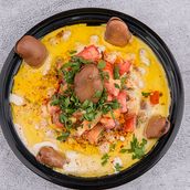 Foul With Hummus And Tahini