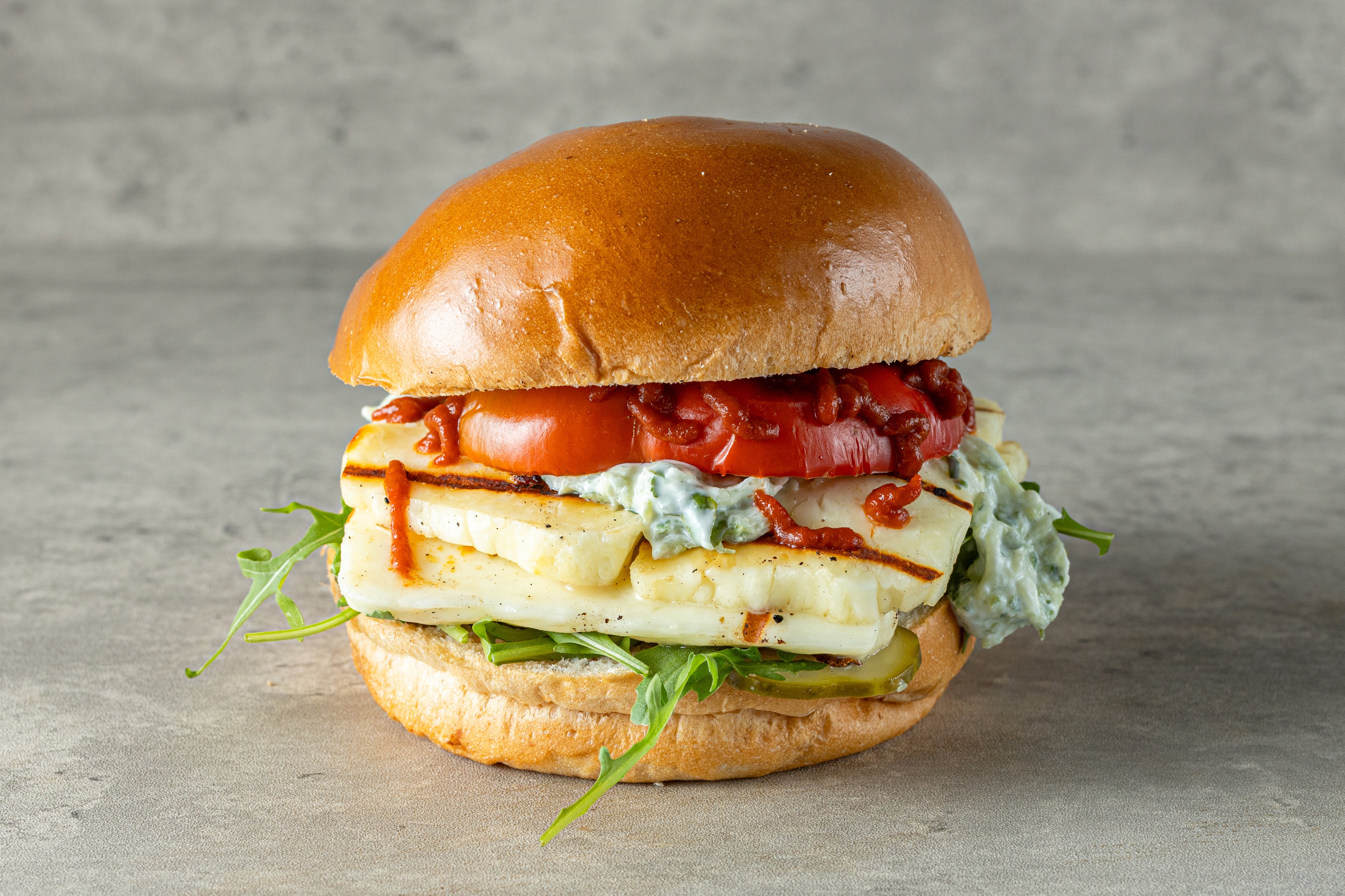 Halloumi Stack
