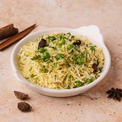 Green Peas Pulao vegetarian