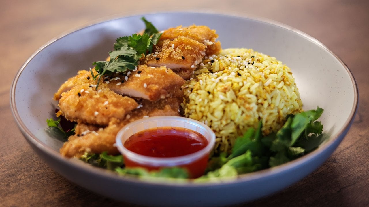 Katsu Fish Rice Bowl