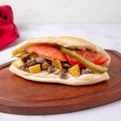 Meat with Potato Sandwich