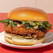 Truffle Fried Chicken Burger