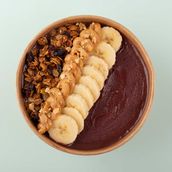 Peanut Butter and Banana Acai Bowl