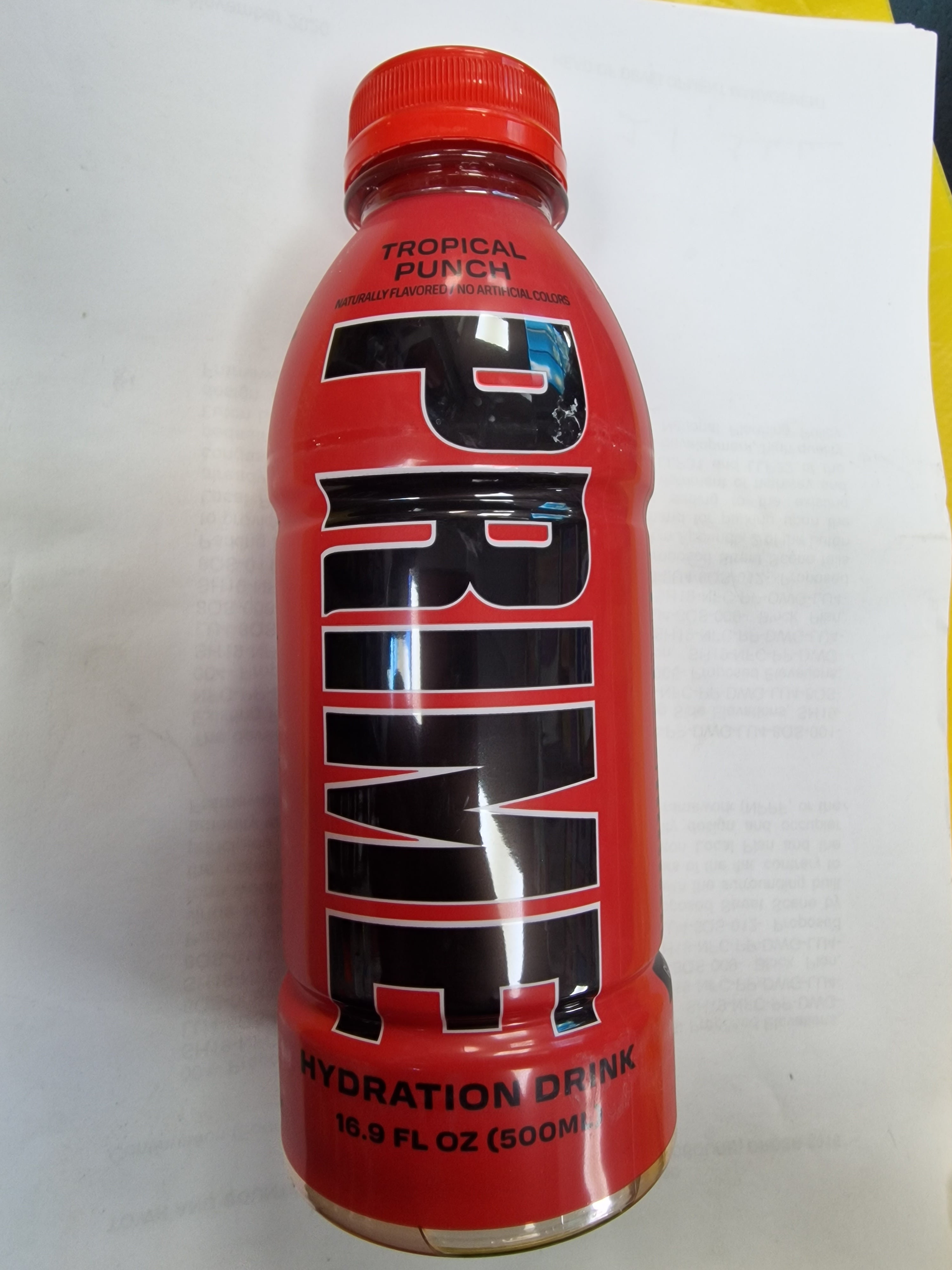 Prime hydration Tropical punch 500ml