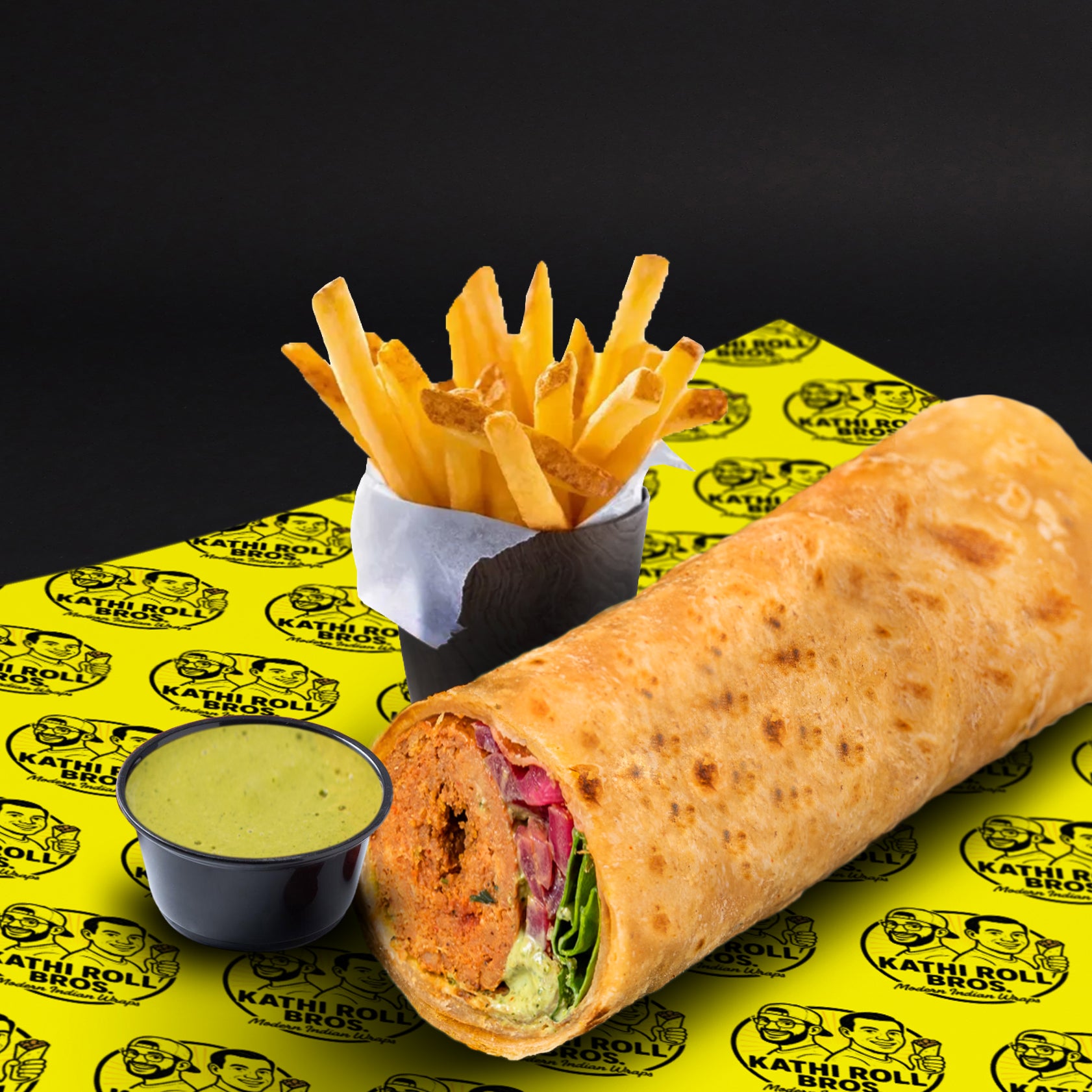 Lamb Seekh Kebab Roll