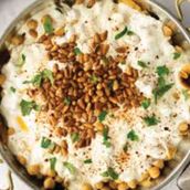 Fattah with Meat & Pina Nuts