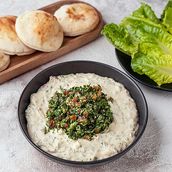 Hummus With Tabbouleh