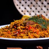  Meat Biryani Plate