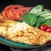 Plain Omelet With Cheese