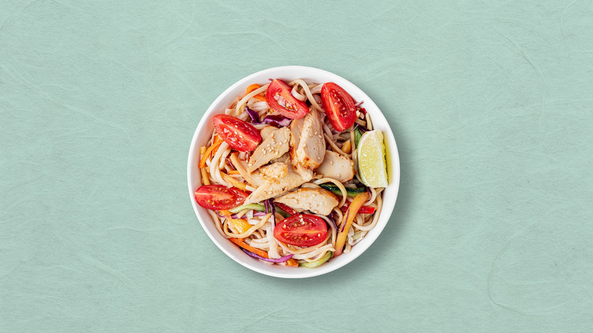 Soy Chicken Noodle Salad