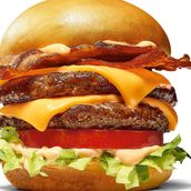 Grilled Chicken Double Burger 