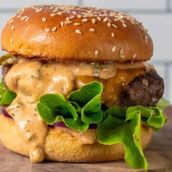 Spicy Beef Burger 