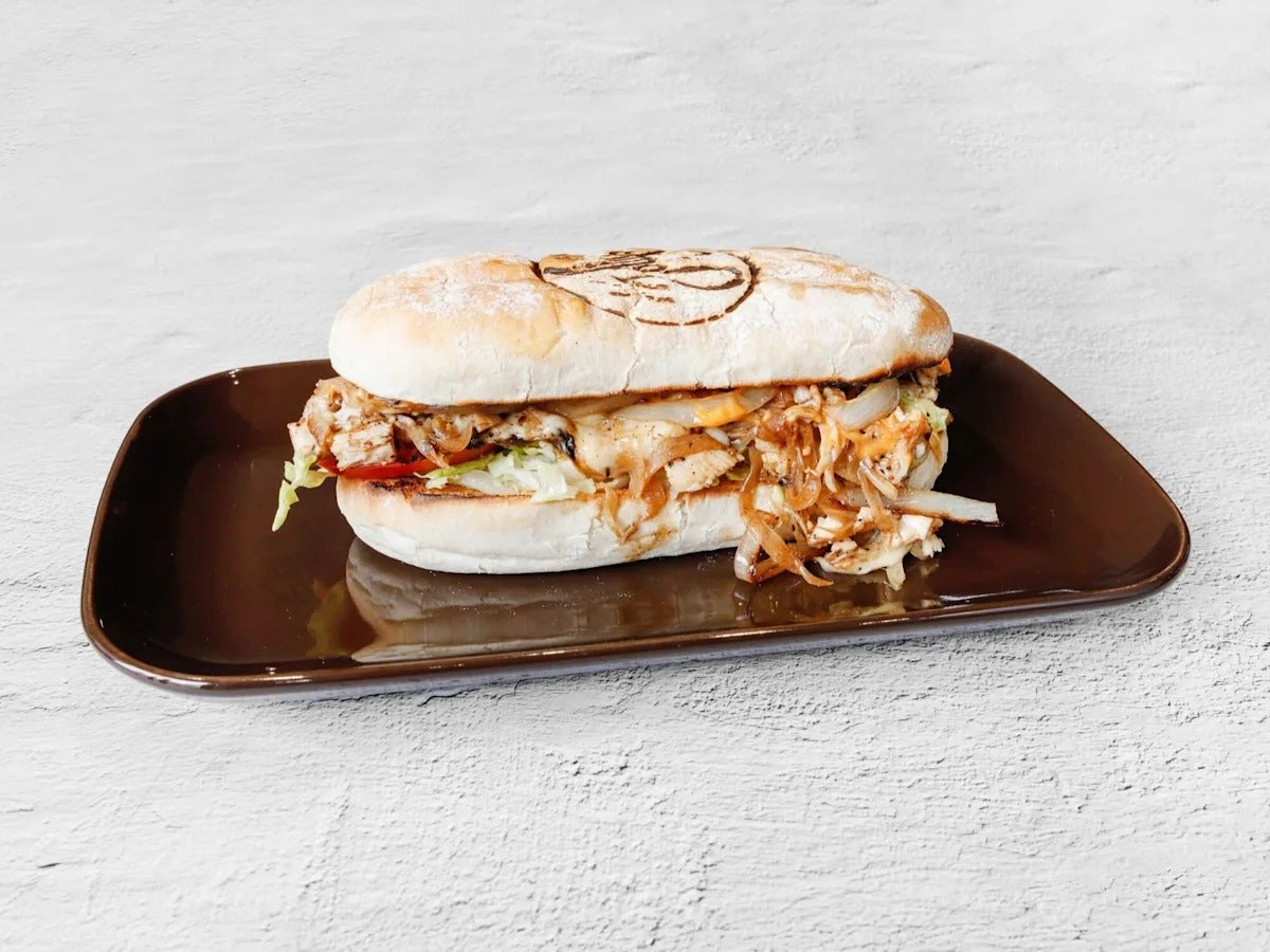 Jolly's Chopped Chicken Burger