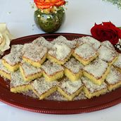Coconut Basbosa Plate