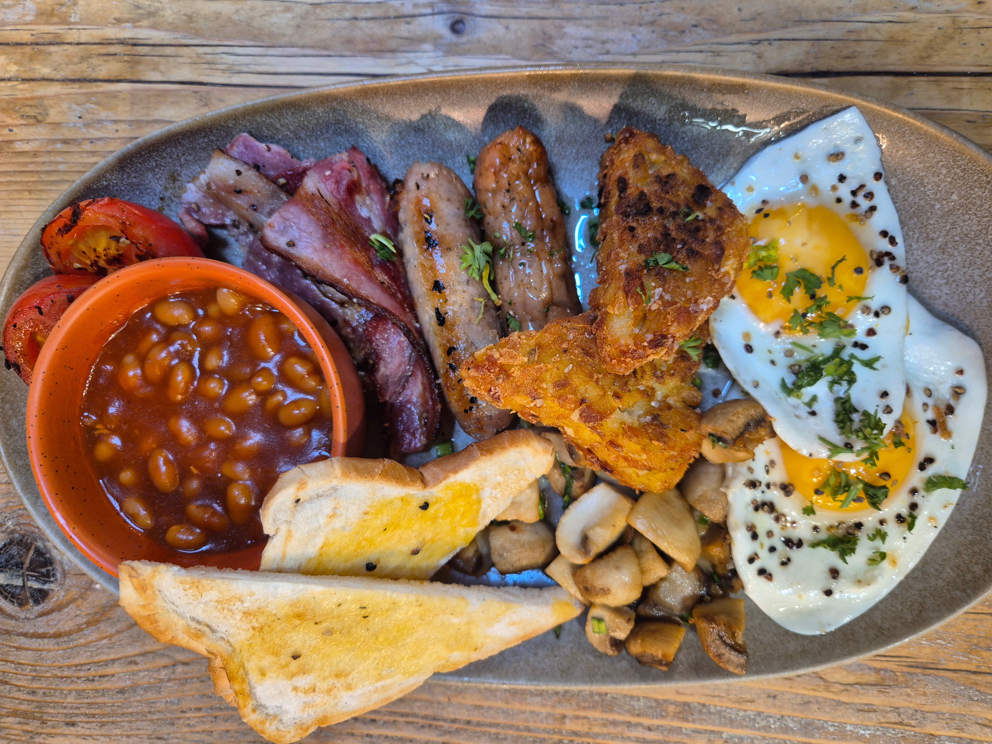 The Big Smoke House Breakfast