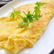 plain omelette