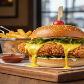 Zinger Burger Mustard