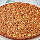 Basbousa with nuts