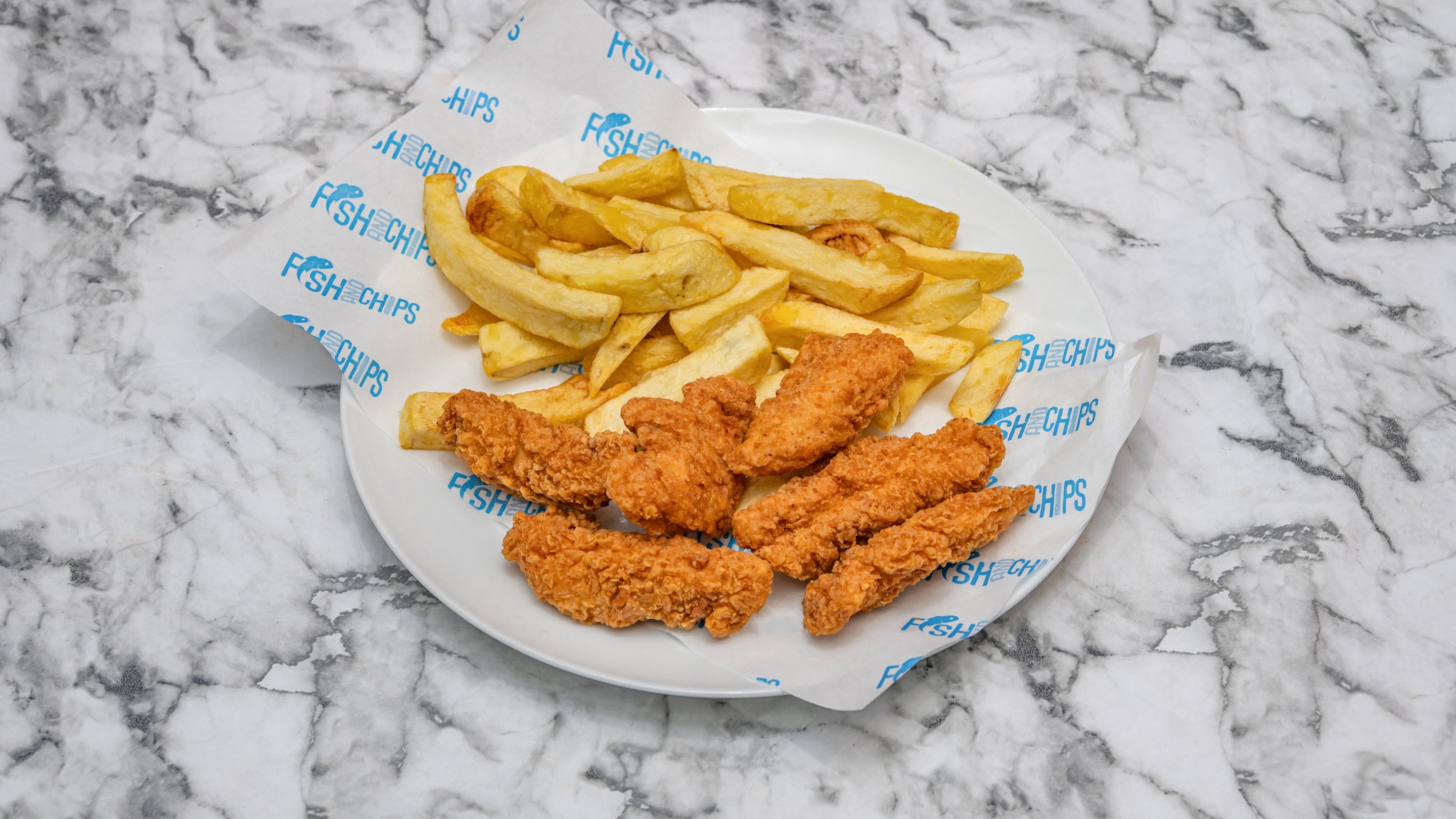 6 Chicken Strips & Chips