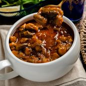 Khoresht-E-Bamia (with Lamb)