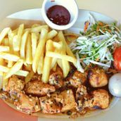 Shish Tawook with Lemon & Garlic