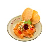 Thai Spicy Smoked Salmon Salad