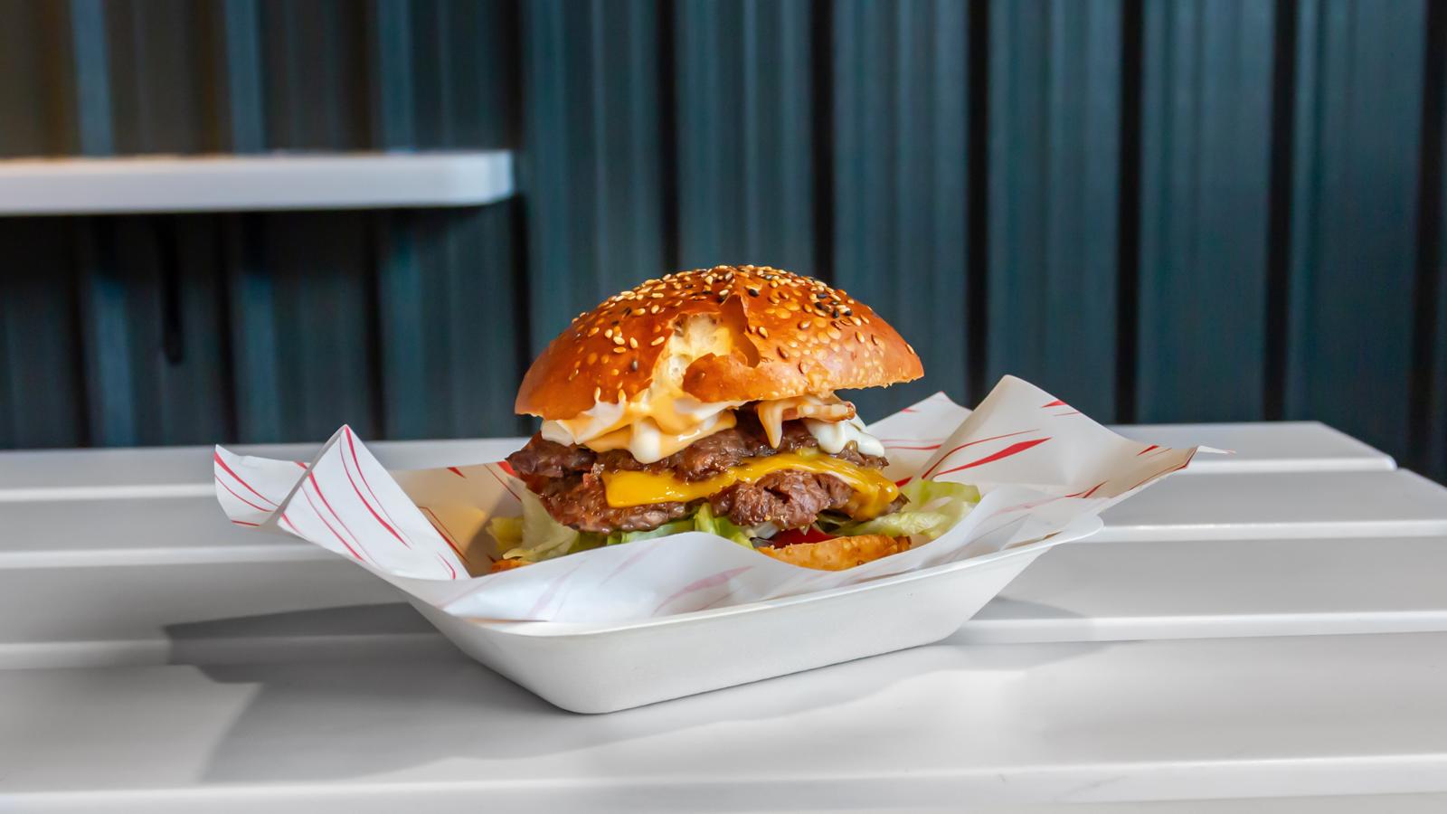 The Pastrami Beefy Burger
